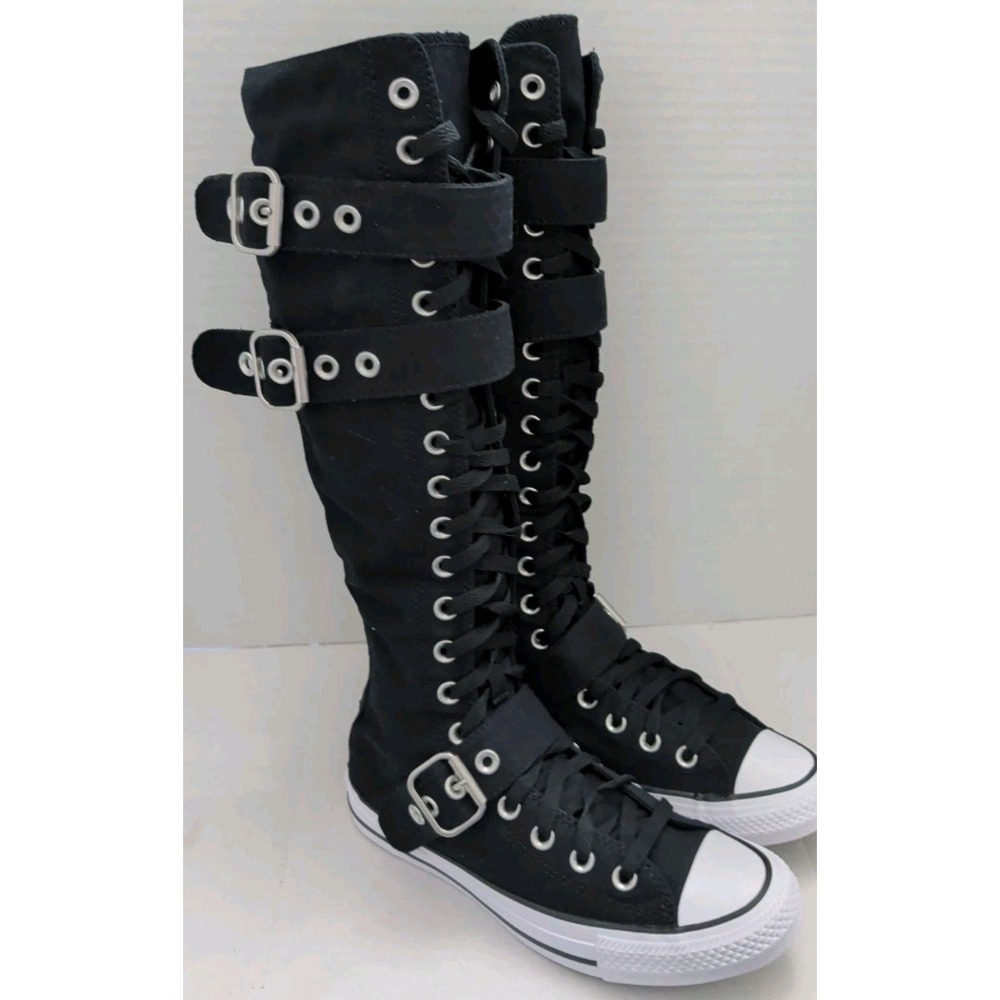 NEW Converse Chuck Taylor All Star XX-Hi Knee Straps Buckles Shoes Women 7 Men 5